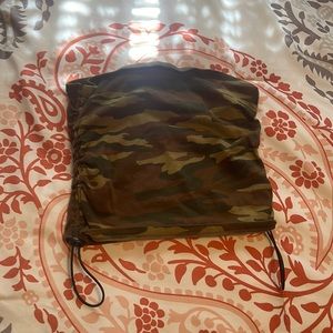 Forever 21 Camo crop top